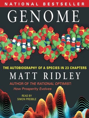 genome the autobiography of a species in 23 chapters